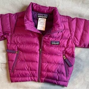 Patagonia Purple Down Puffer Jacket